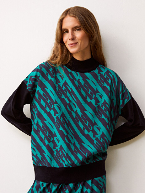 PULL IARA  Bleu nuit , Prêt-à-porter Bensimon