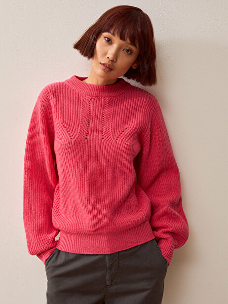 PULL GERMAIN  Fushia , Prêt-à-porter Bensimon