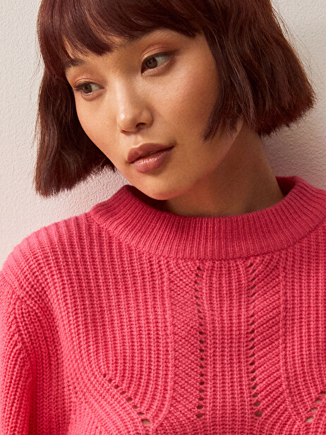 PULL GERMAIN  Fushia , Prêt-à-porter Bensimon