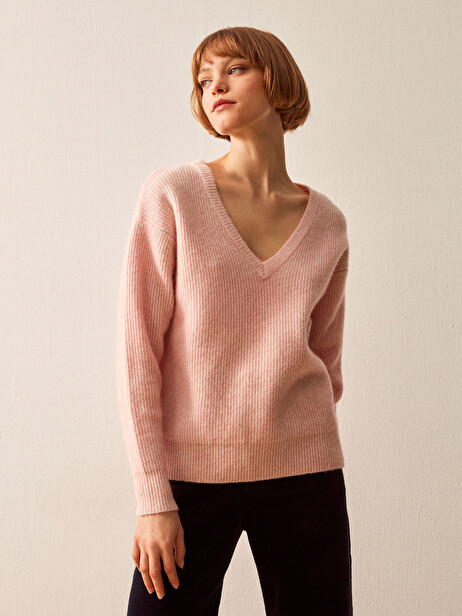 PULL GELPHIE  Rose , Pr&ecirc;t-&agrave;-porter Bensimon