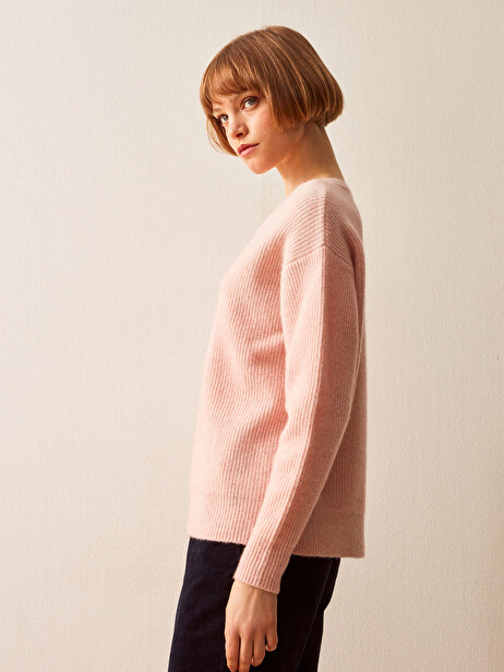 PULL GELPHIE  Rose , Pr&ecirc;t-&agrave;-porter Bensimon