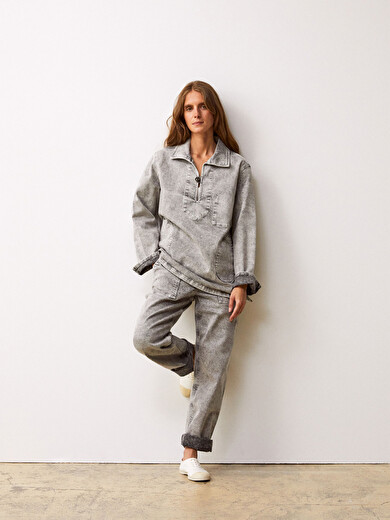 PANTALON HUGUES  Charbon , Prêt-à-porter Bensimon