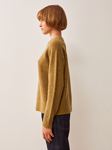 PULL GIOVANNI  Olive , Prêt-à-porter Bensimon