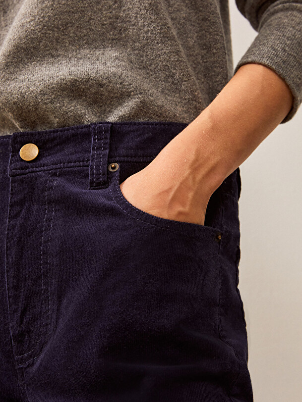 PANTALON FILIBERT  Bleu nuit , Pr&ecirc;t-&agrave;-porter Bensimon