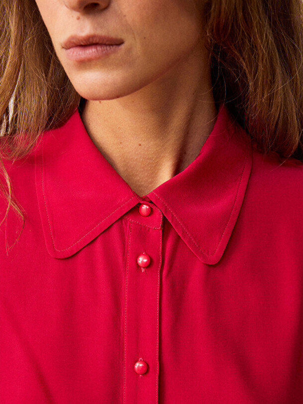 CHEMISE GUILENE  Fushia , Pr&ecirc;t-&agrave;-porter Bensimon