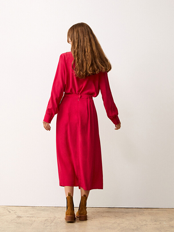 JUPE GANGSTER  Fushia , Pr&ecirc;t-&agrave;-porter Bensimon