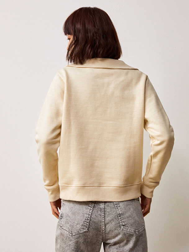 SWEAT GREG  Creme , Pr&ecirc;t-&agrave;-porter Bensimon
