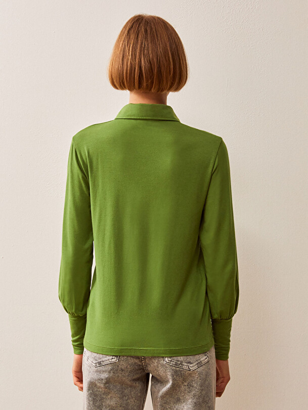 TEE SHIRT ILIAS  Vert prairie , Pr&ecirc;t-&agrave;-porter Bensimon