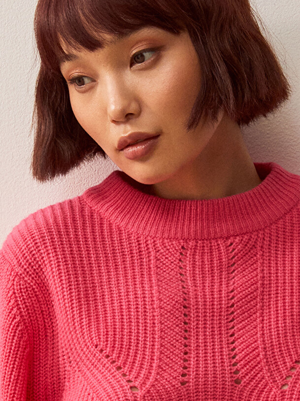 PULL GERMAIN  Fushia , Pr&ecirc;t-&agrave;-porter Bensimon