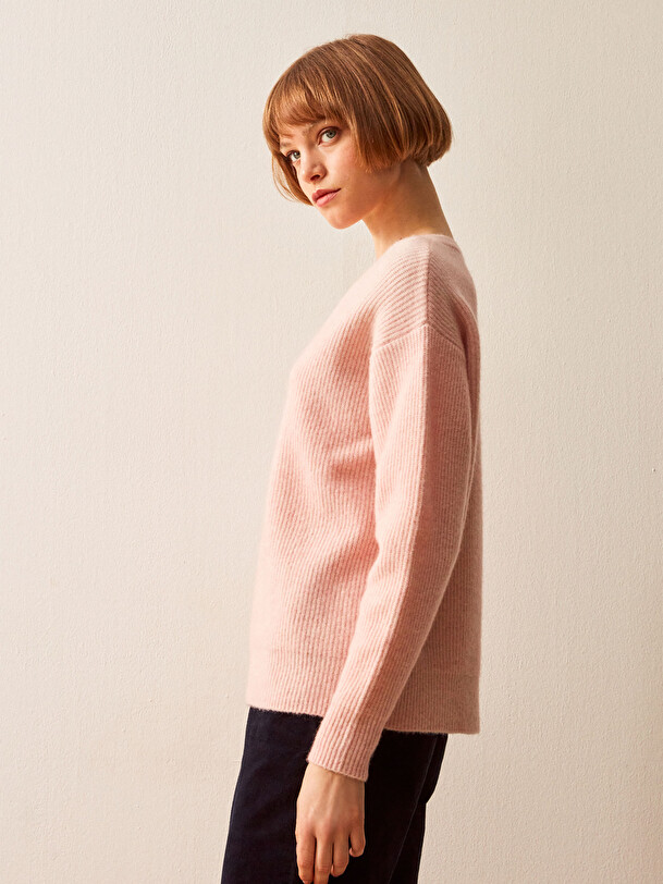 PULL GELPHIE Rose , Prêt-à-porter Bensimon