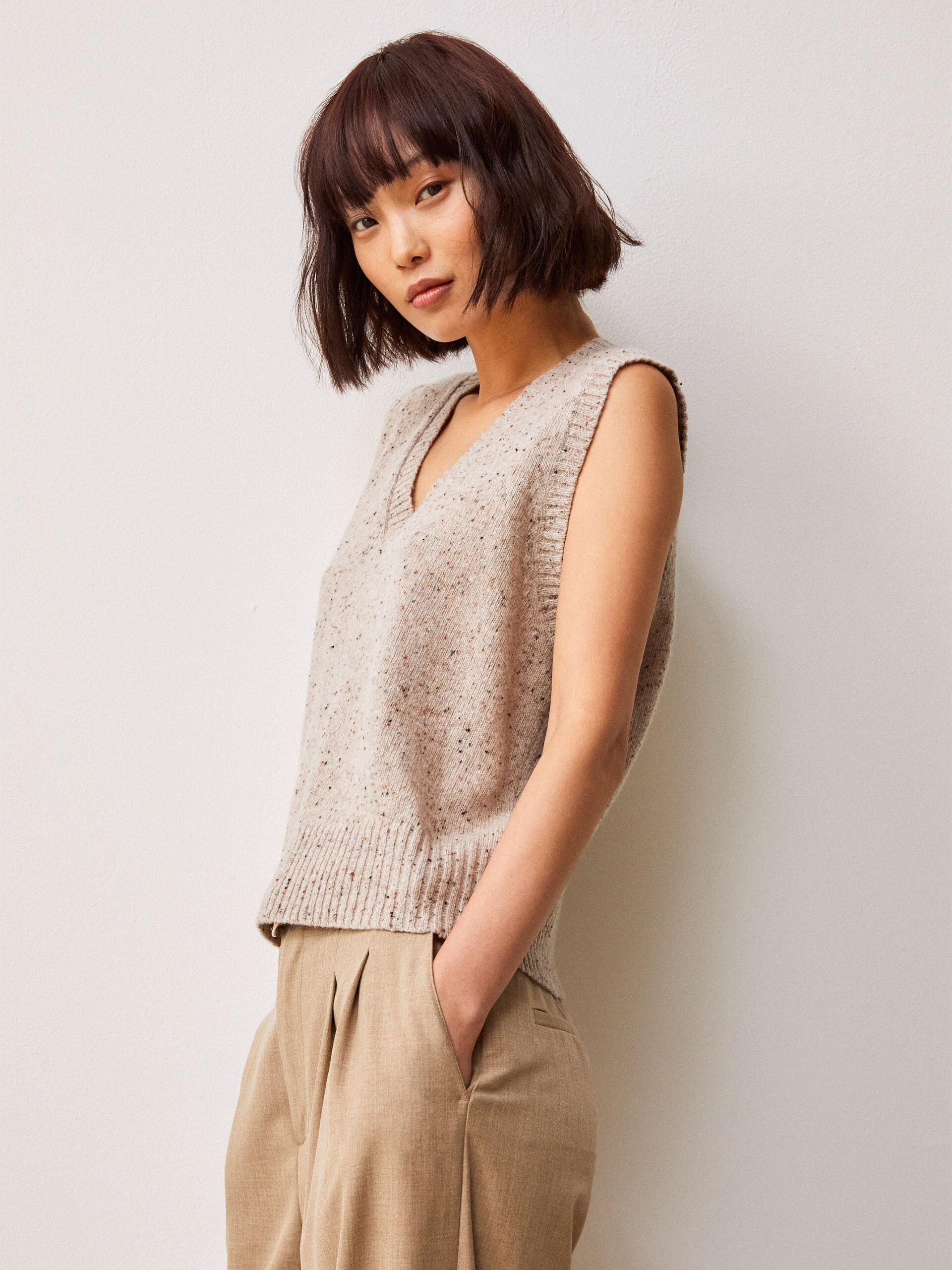 PULL IVORY  Creme , Pr&ecirc;t-&agrave;-porter Bensimon