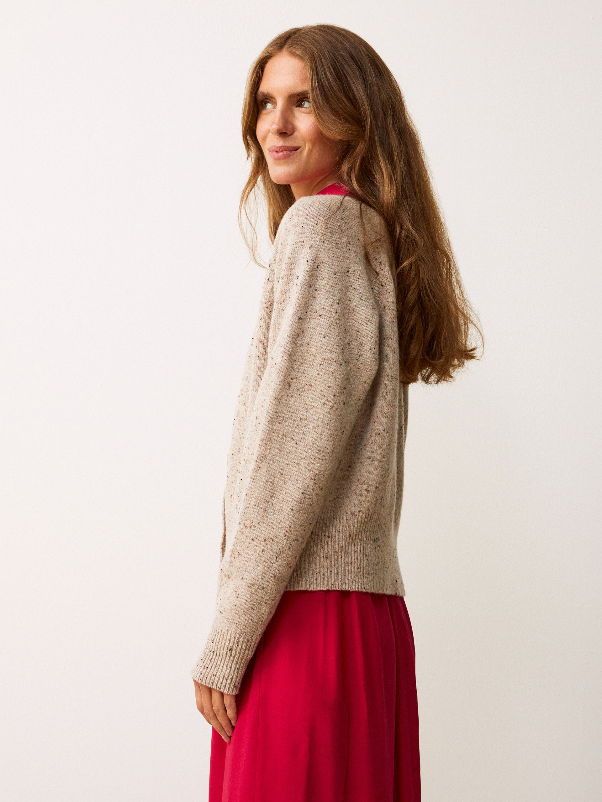 GILET GELMYRE  Creme , Pr&ecirc;t-&agrave;-porter Bensimon
