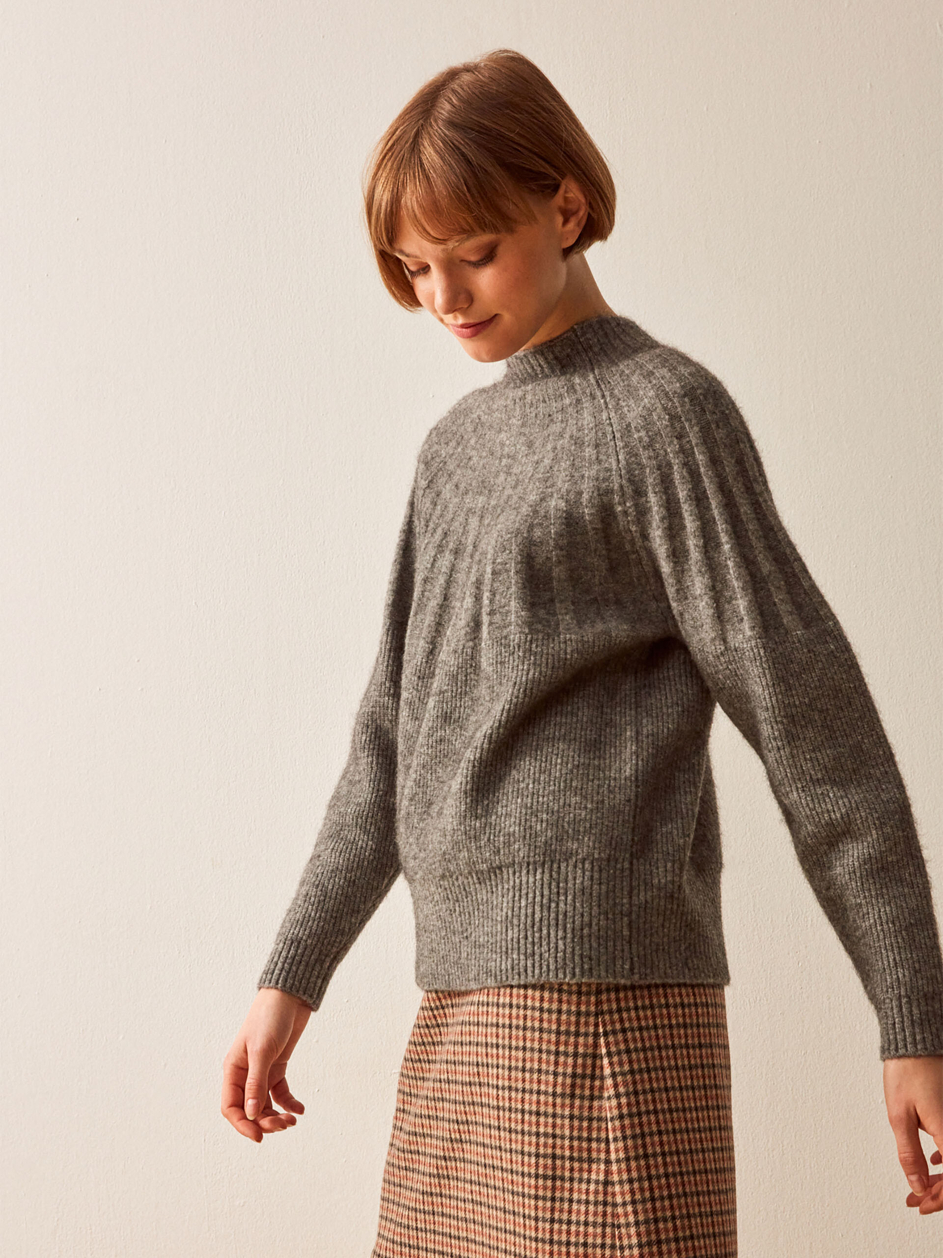 PULL ICONE Charbon , Prêt-à-porter Bensimon