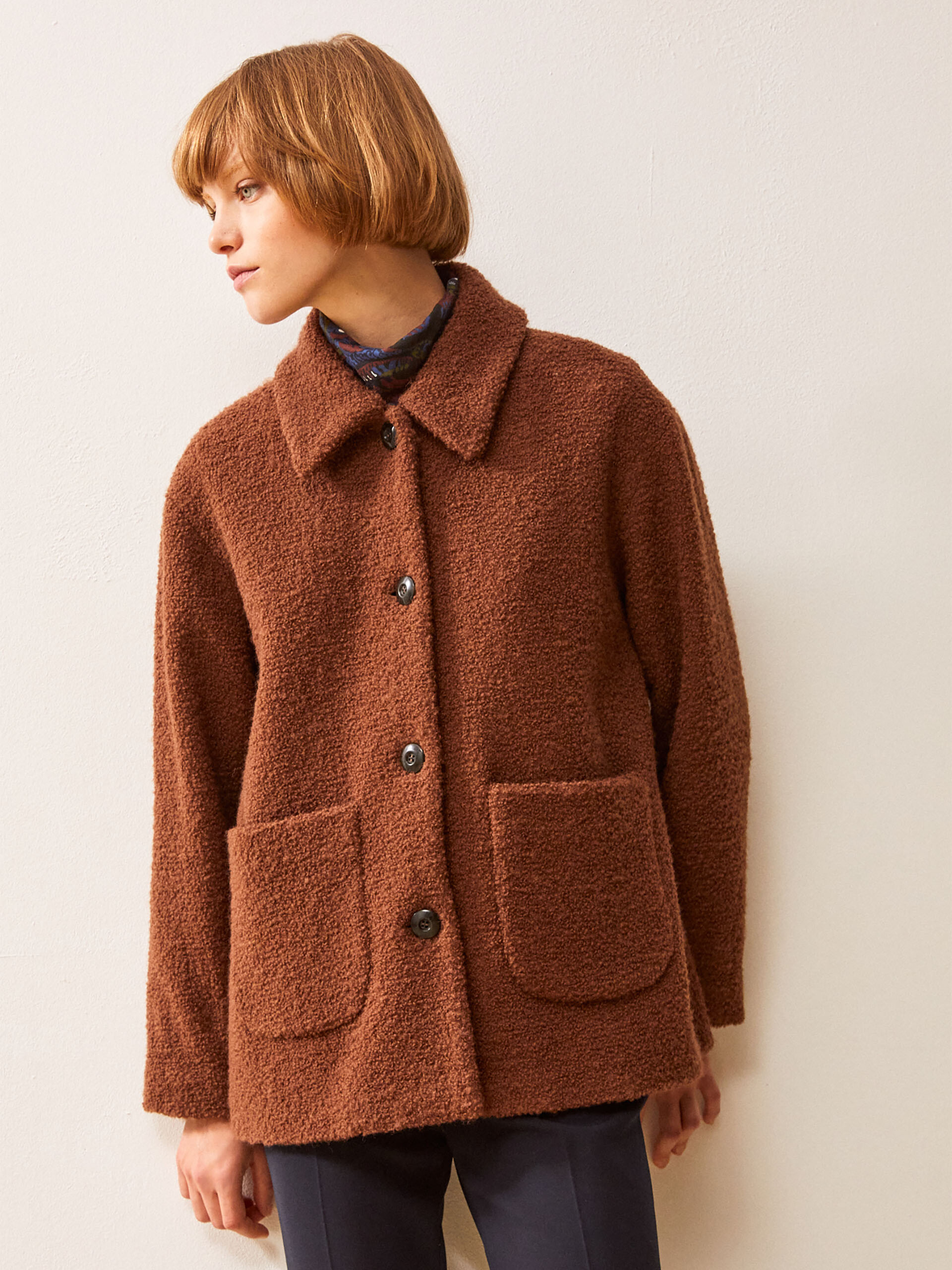 COAT IRELAND  Noisette , Pr&ecirc;t-&agrave;-porter Bensimon