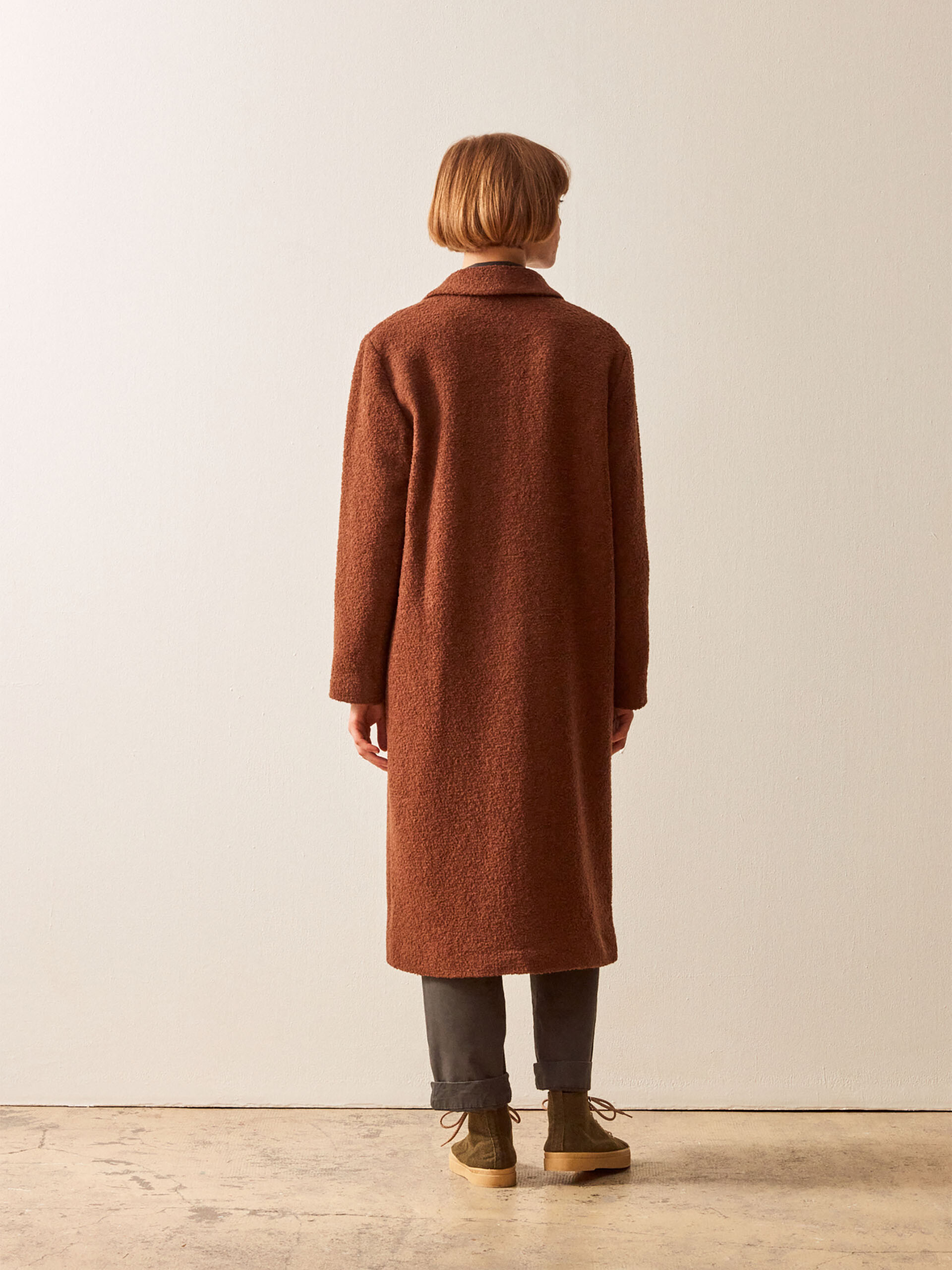 MANTEAU ISLAND  Noisette , Pr&ecirc;t-&agrave;-porter Bensimon