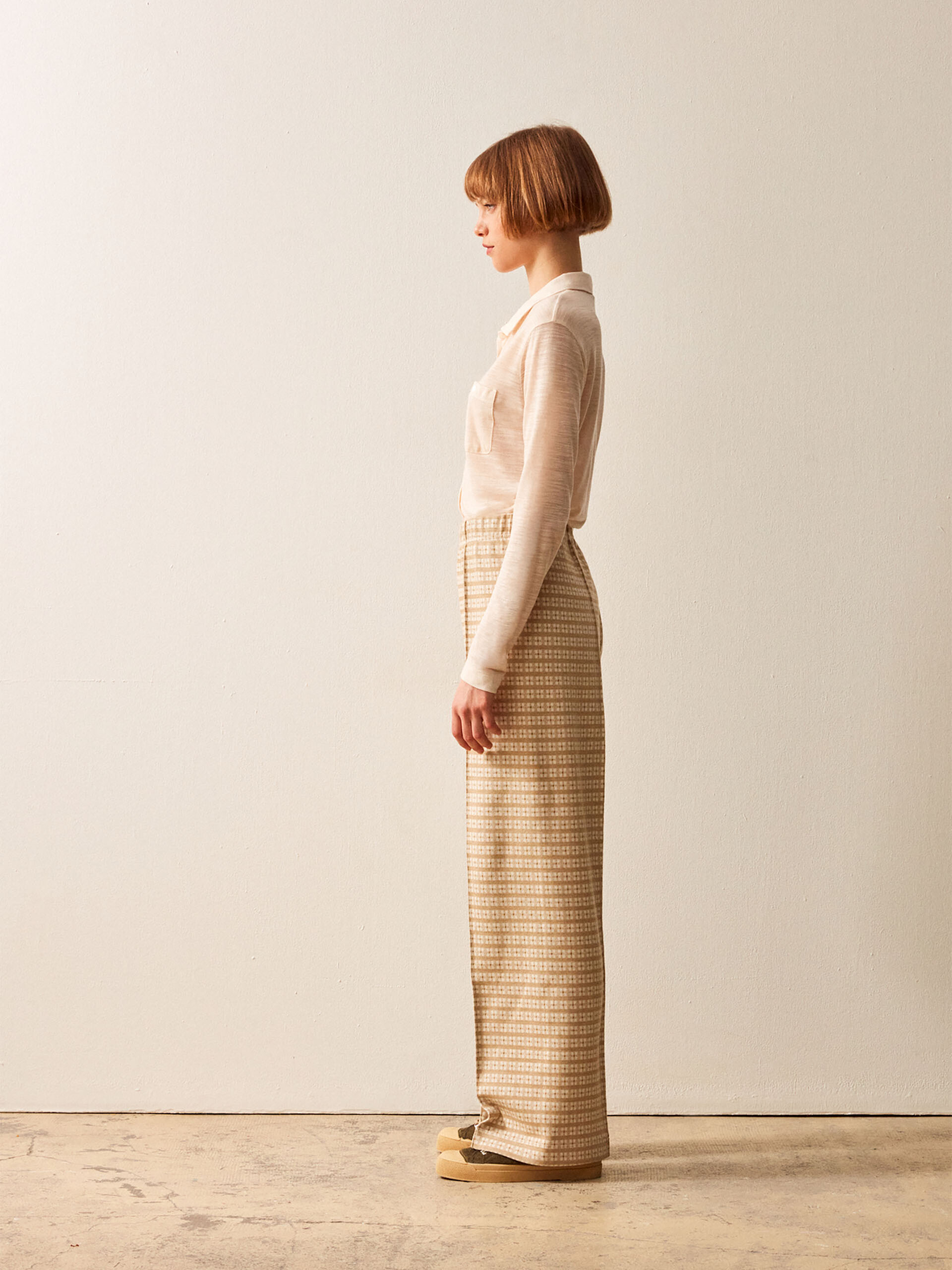 PANTALON HEIKO  Gris pale , Pr&ecirc;t-&agrave;-porter Bensimon