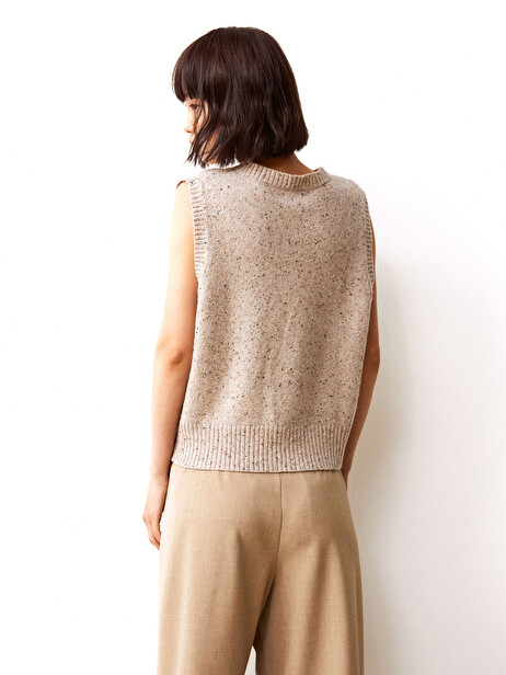 PULL IVORY  Creme , Prêt-à-porter Bensimon