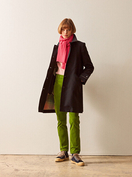 MANTEAU CONOR  Bleu nuit , Pr&ecirc;t-&agrave;-porter Bensimon