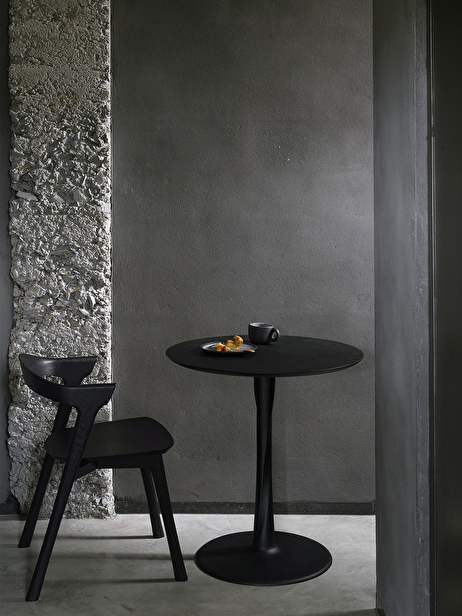 TABLE TORSION CHENE - ETHNICRAFT  Noir , Maison Bensimon