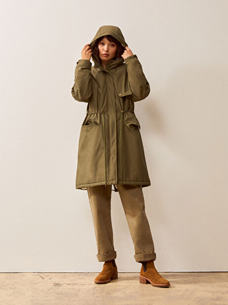 PARKA ERONA  Kaki , Pr&ecirc;t-&agrave;-porter Bensimon