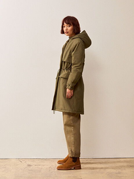 PARKA ERONA  Kaki , Pr&ecirc;t-&agrave;-porter Bensimon