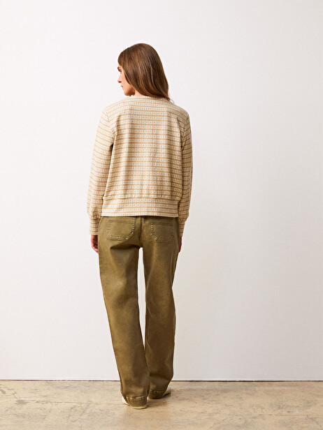 CARDIGAN HAMILTON  Gris pale , Prêt-à-porter Bensimon