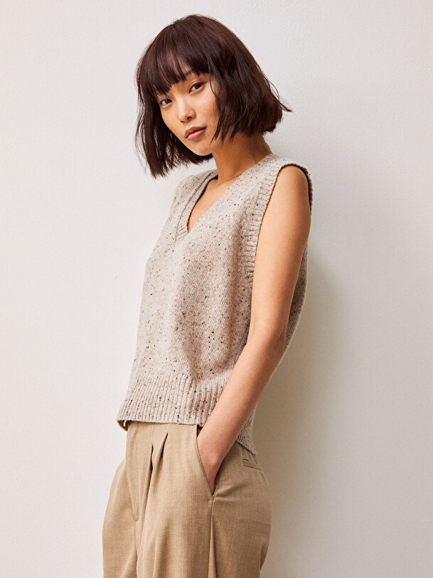 PULL IVORY  Creme , Pr&ecirc;t-&agrave;-porter Bensimon