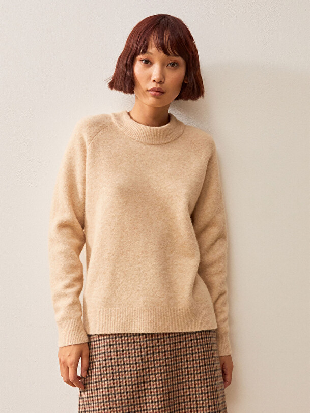 PULL GIOVANNI  Creme , Pr&ecirc;t-&agrave;-porter Bensimon