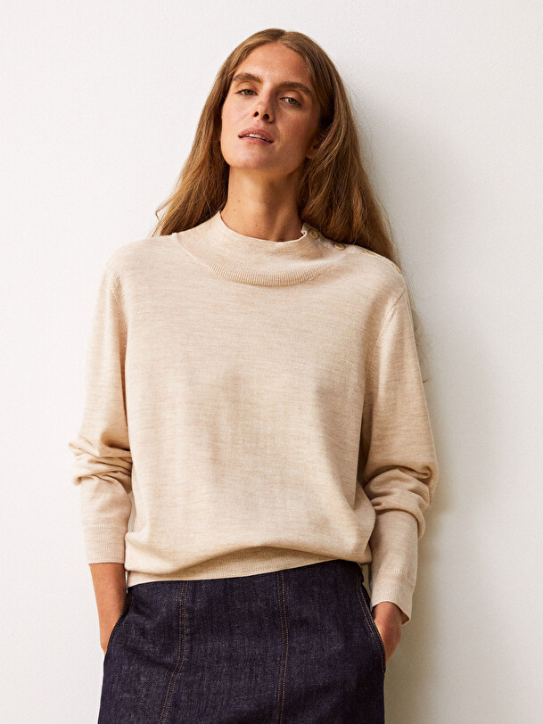 PULL GUILAIN  Creme , Pr&ecirc;t-&agrave;-porter Bensimon