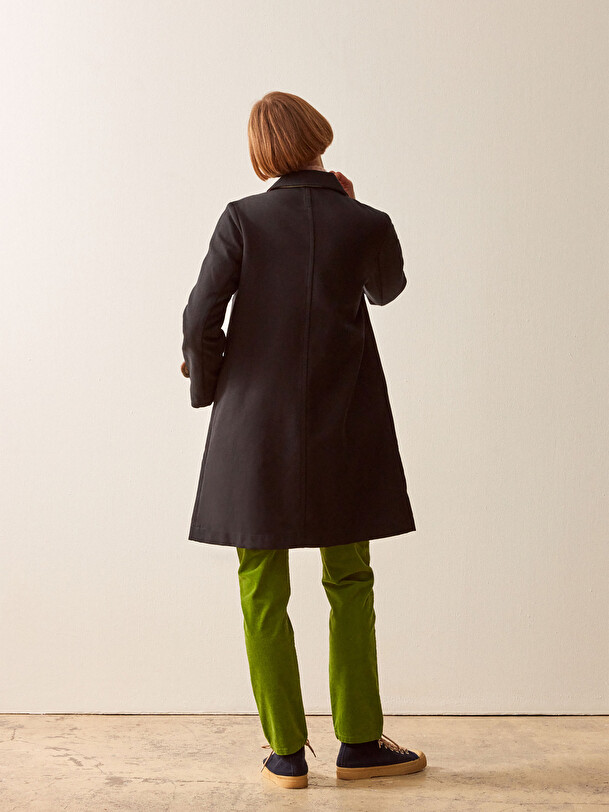 MANTEAU CONOR  Bleu nuit , Pr&ecirc;t-&agrave;-porter Bensimon