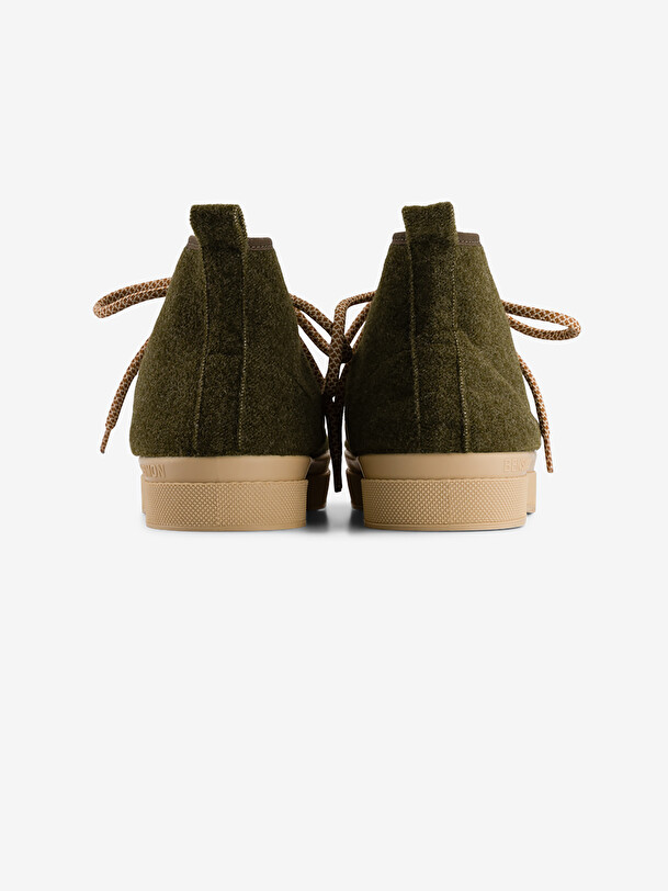 STELLA FEMME WOOL MOUNTAIN Kaki , Tennis & Chaussures Bensimon