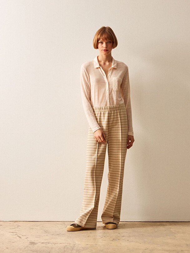 PANTALON HEIKO  Gris pale , Pr&ecirc;t-&agrave;-porter Bensimon