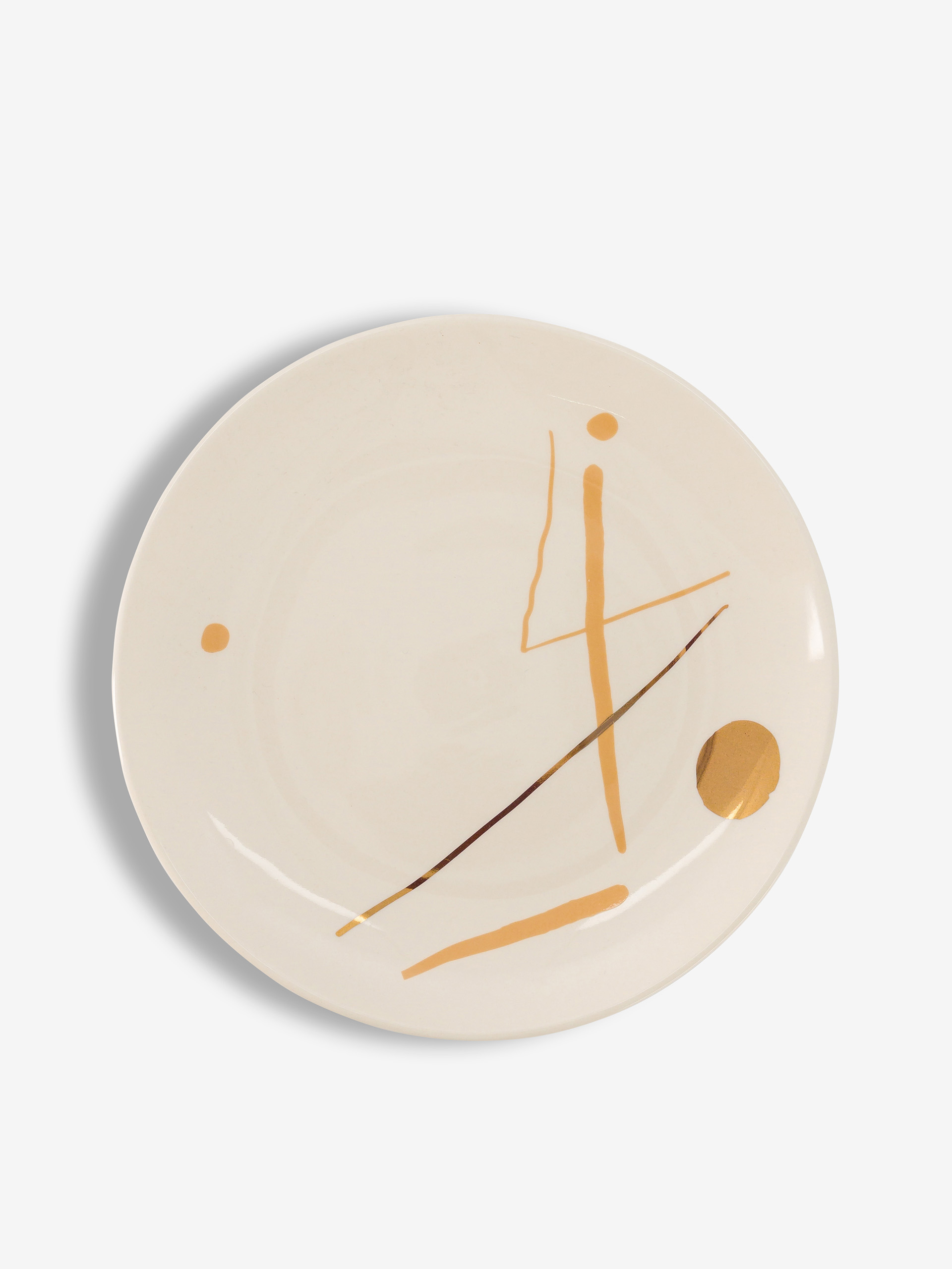 ASSIETTE 21 SUNNY GOLD NUDE - MAISON BENSIMON Nude , Maison Bensimon