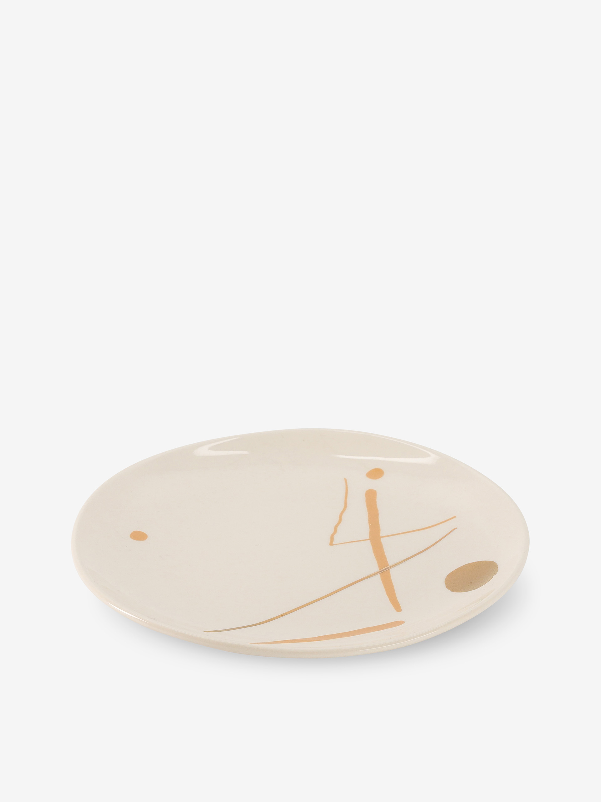 ASSIETTE 21 SUNNY GOLD NUDE - MAISON BENSIMON Nude , Maison Bensimon