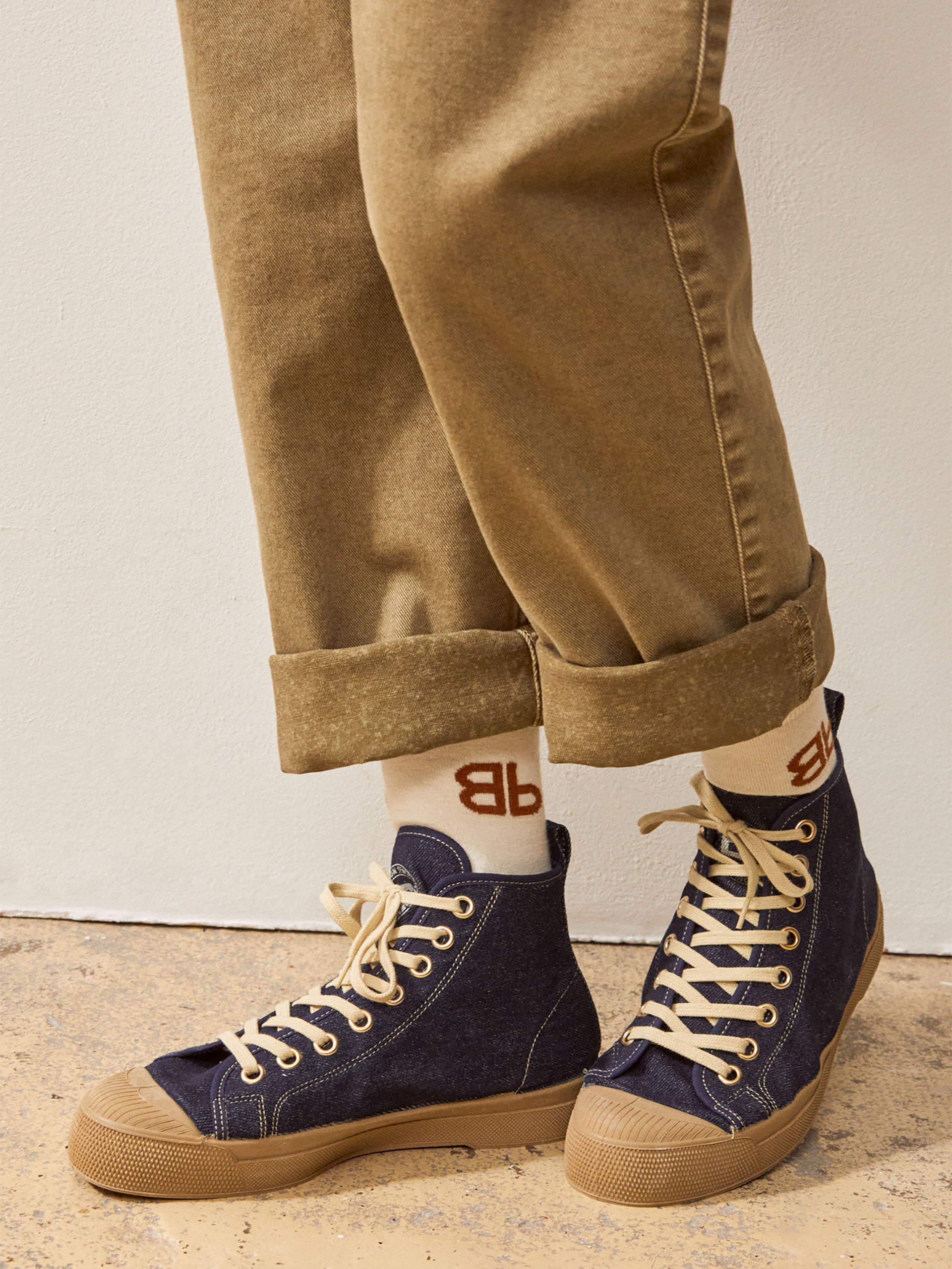 B79 STELLA FEMME DENIM BRUT Denim , Tennis & Chaussures Bensimon