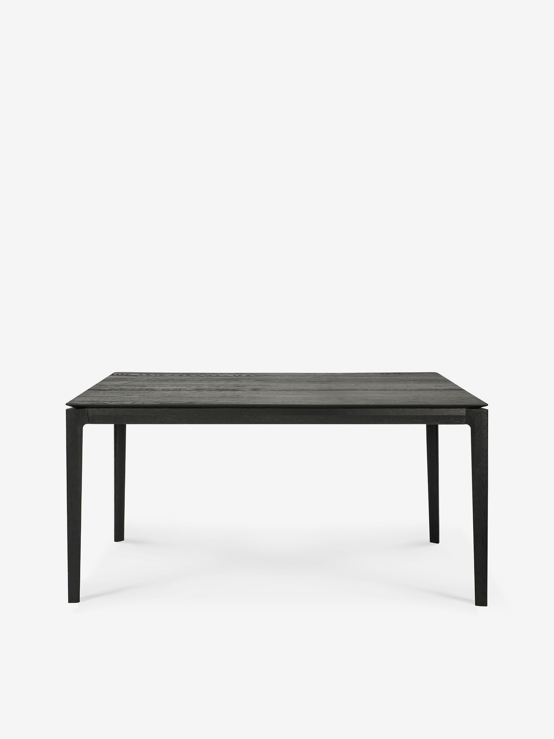 TABLE BOK CHENE NOIR 160 CM - ETHNICRAFT Noir , Maison Bensimon