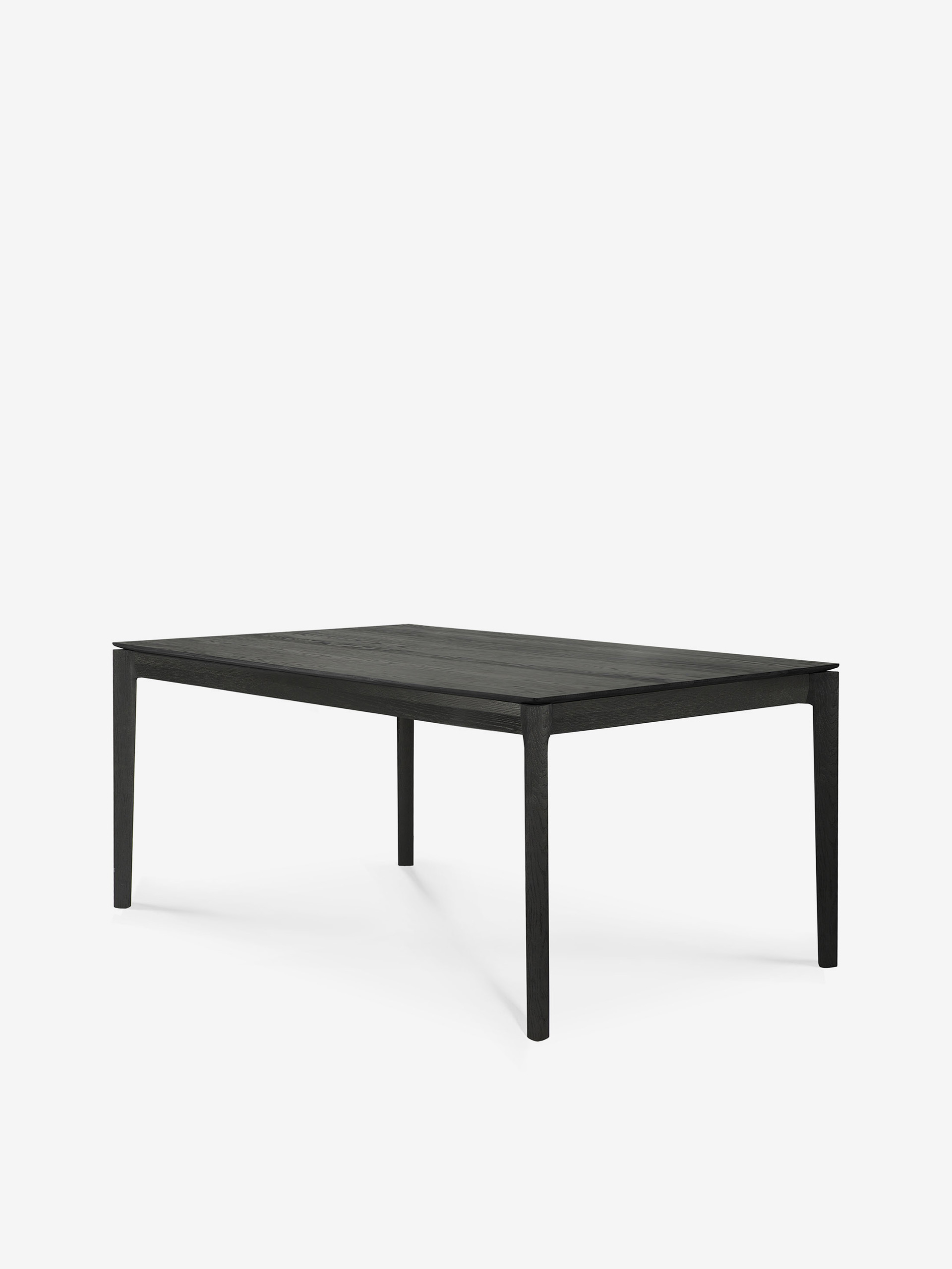 TABLE BOK CHENE NOIR 160 CM - ETHNICRAFT Noir , Maison Bensimon