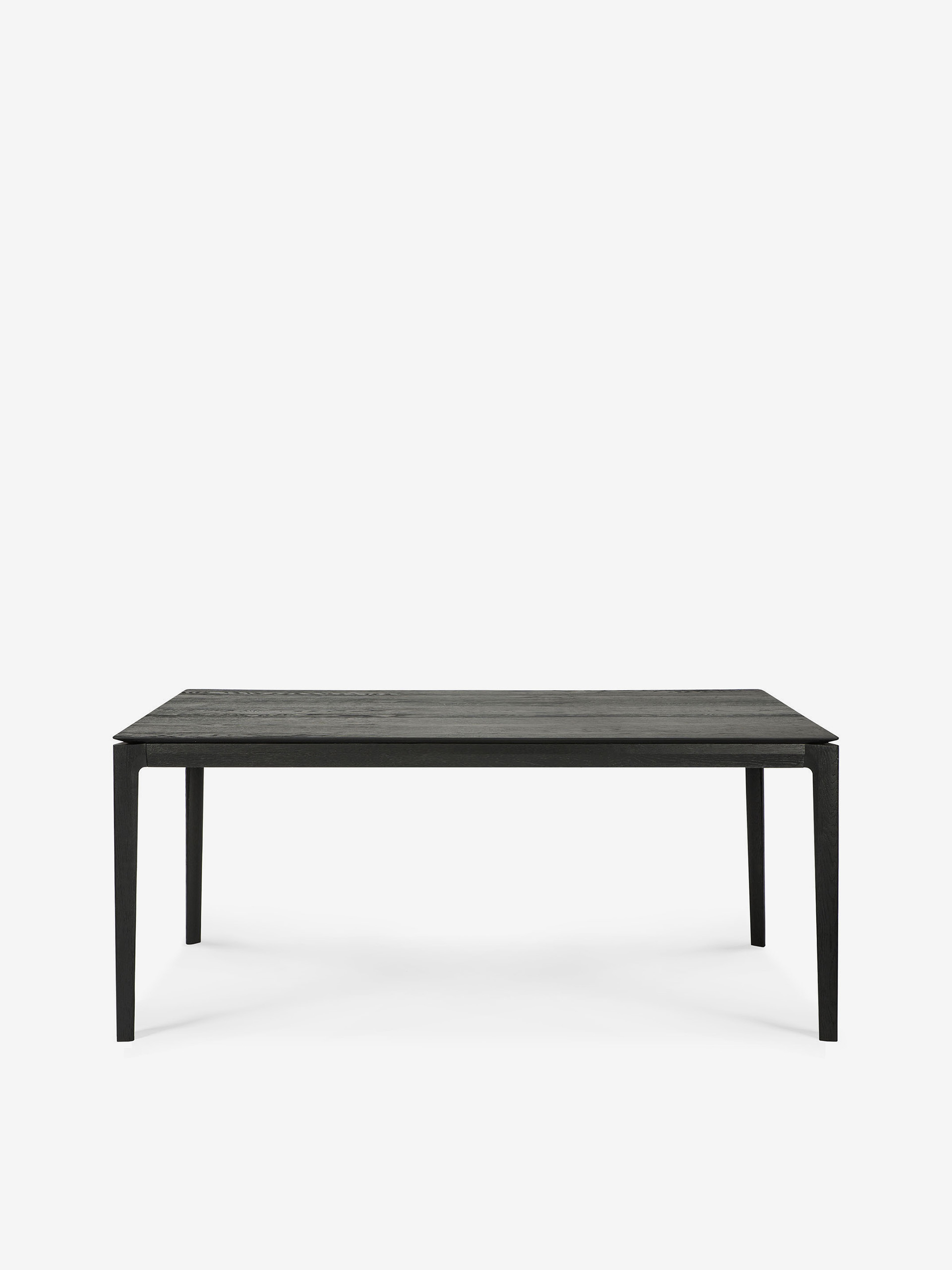 TABLE BOK CHENE NOIR 180 CM - ETHNICRAFT Noir , Maison Bensimon