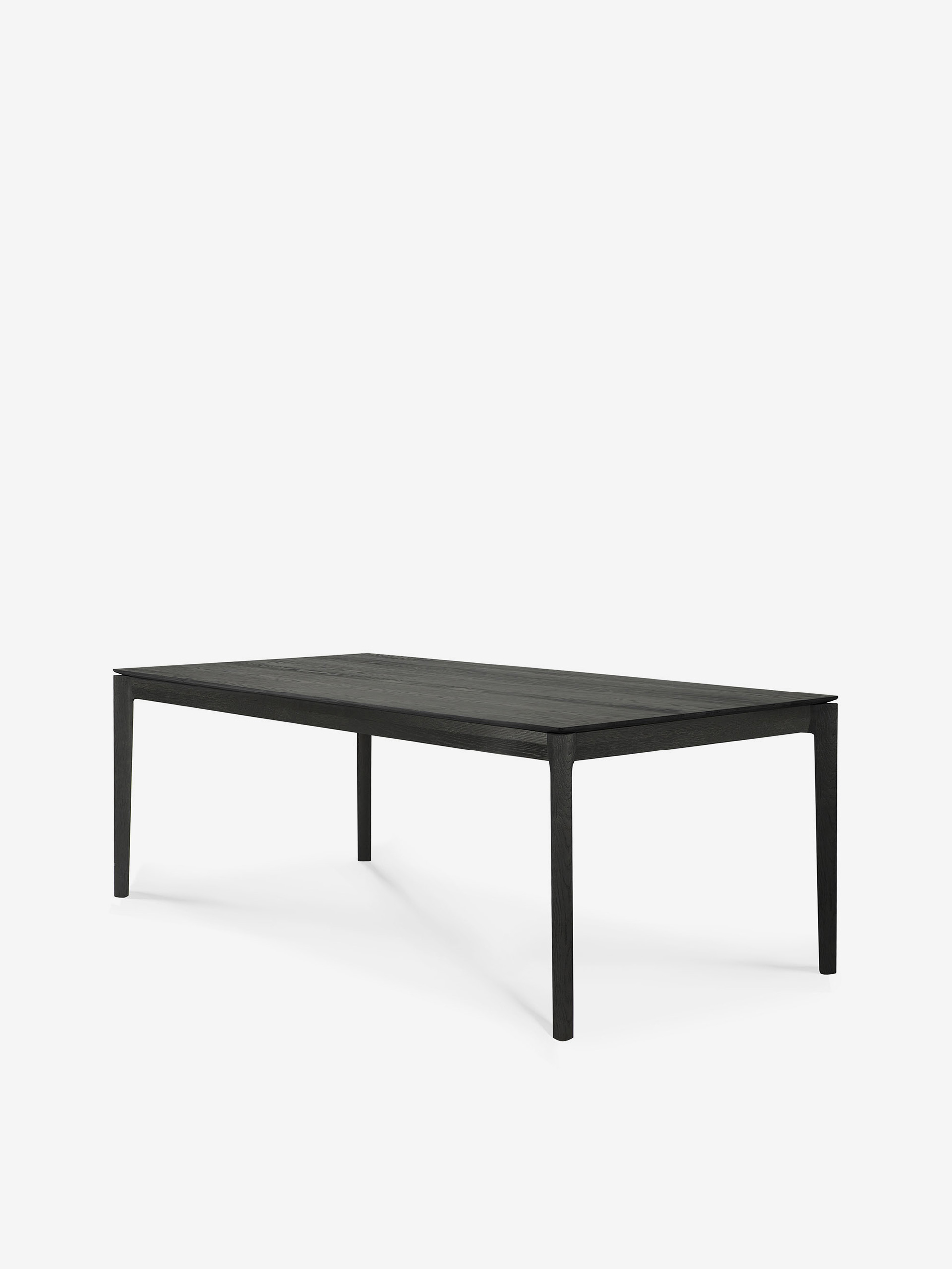 TABLE BOK CHENE NOIR 200 CM - ETHNICRAFT Noir , Maison Bensimon