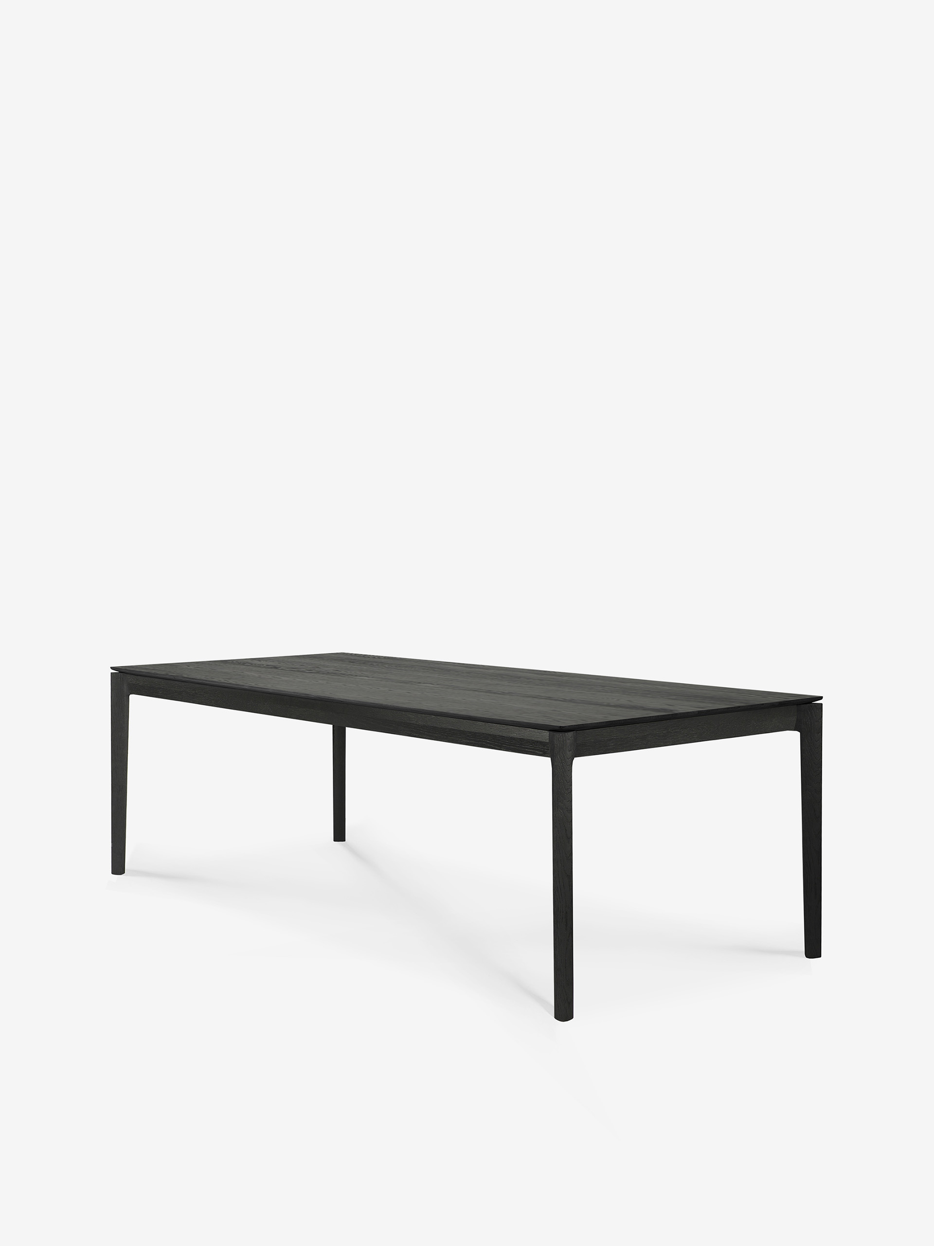 TABLE BOK CHENE NOIR 240 CM - ETHNICRAFT Noir , Maison Bensimon