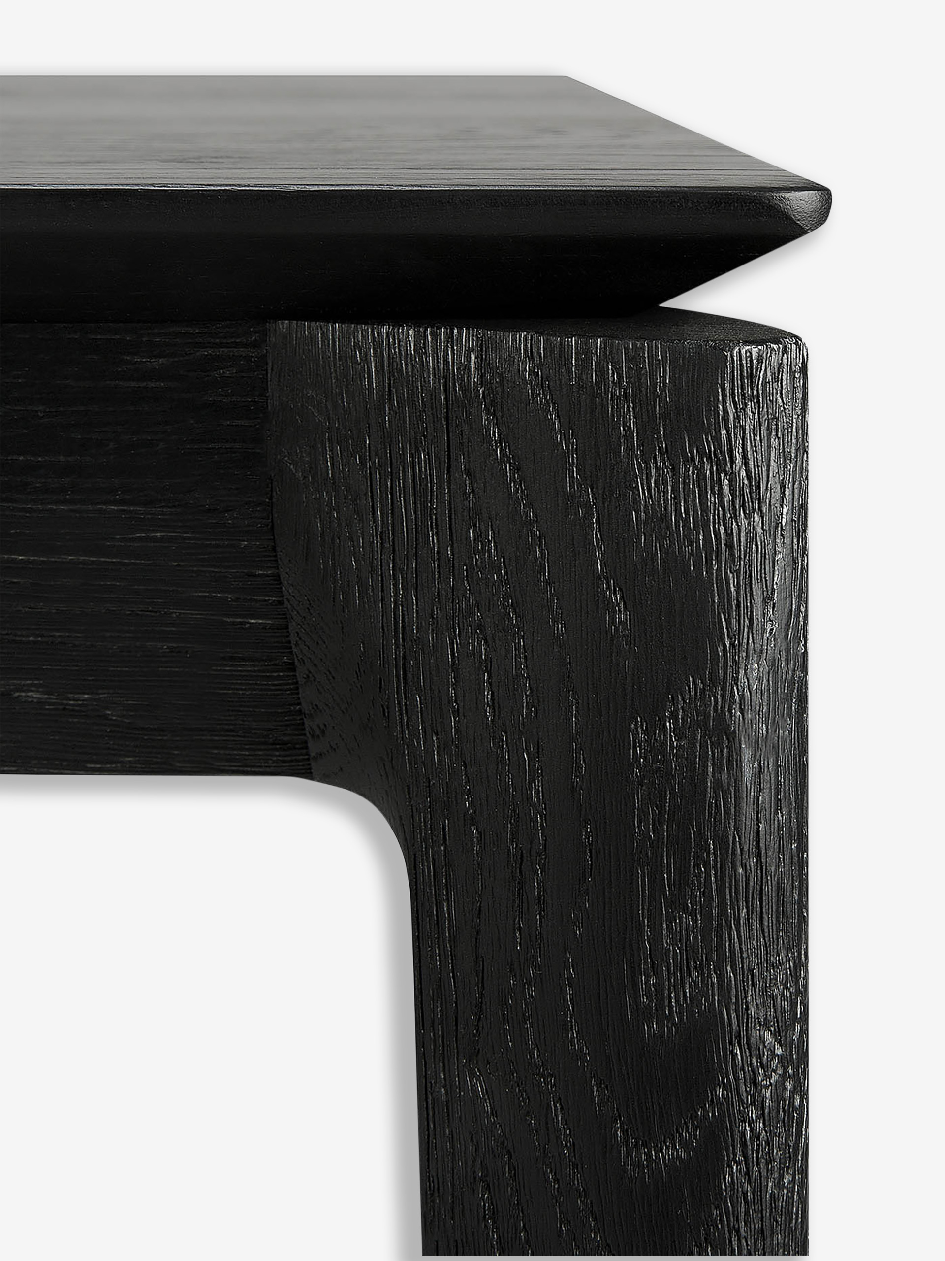 TABLE A RALLONGE BOK - ETHNICRAFT Noir , Maison Bensimon