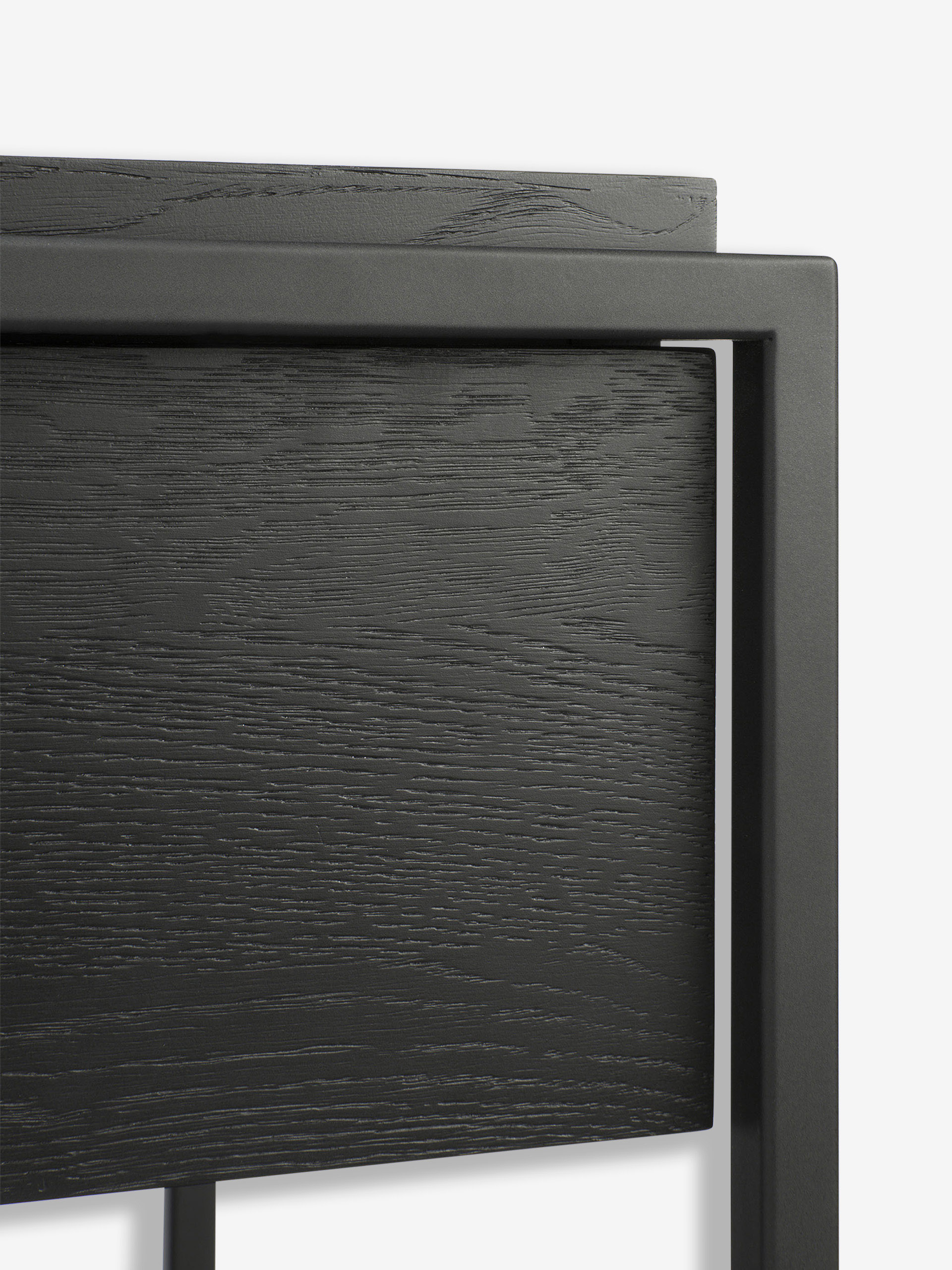 CONSOLE MONOLIT 2 TIROIRS - ETHNICRAFT Noir , Maison Bensimon