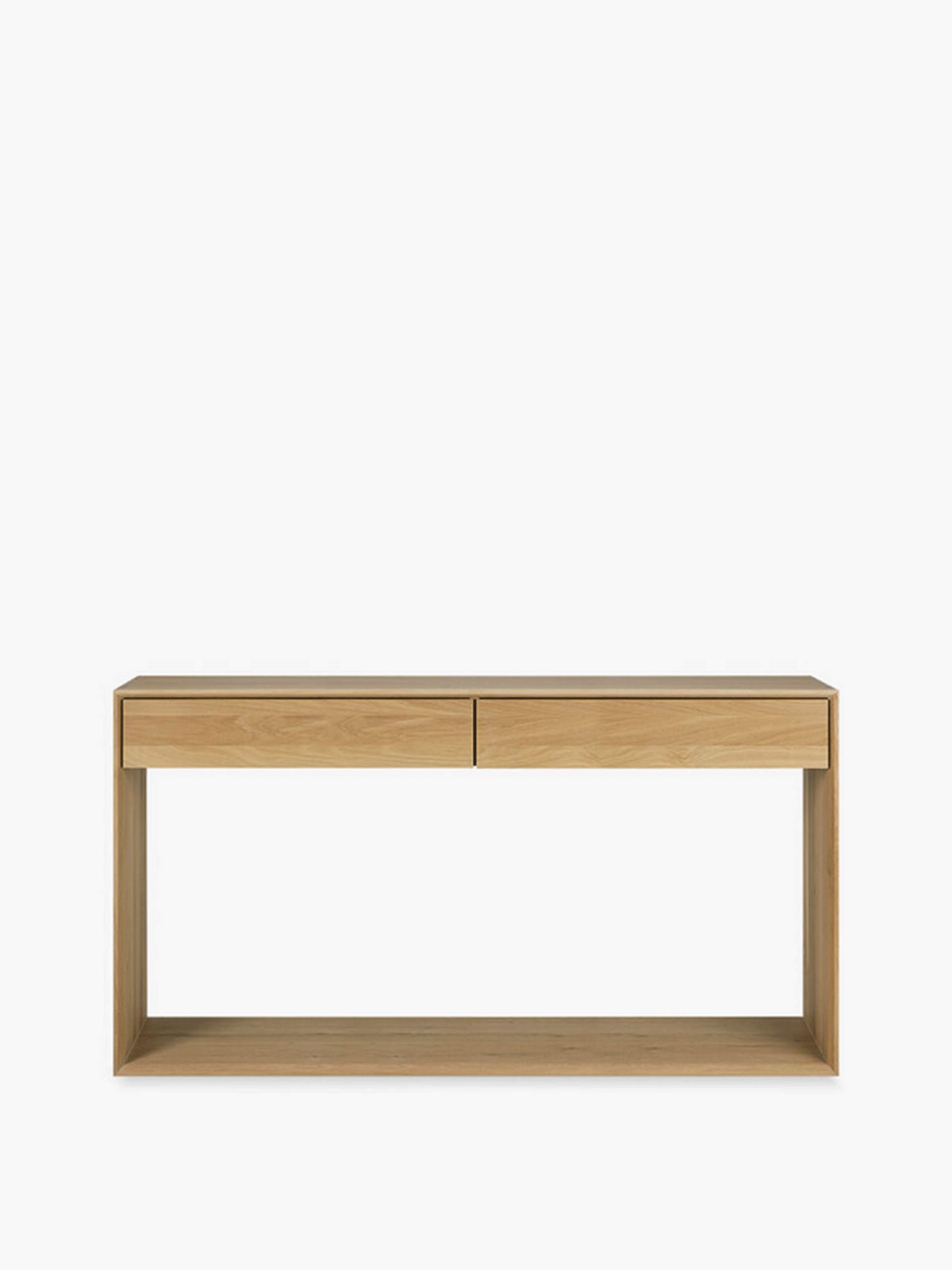 CONSOLE NORDIC - ETHNICRAFT Chene clair , Maison Bensimon