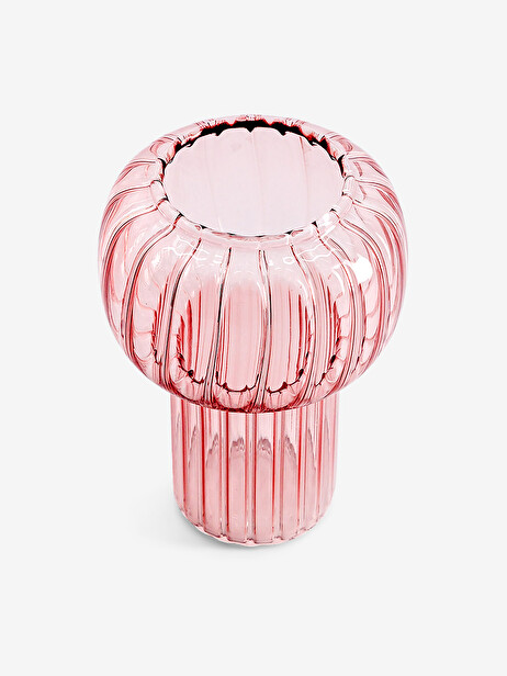 VASE TWIST S PINK D9.5 H13 - MAISON BENSIMON  Pink , Maison Bensimon