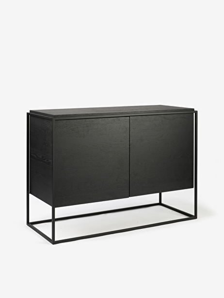 BUFFET MONOLIT CHENE NOIR  - ETHNICRAFT  Noir , Maison Bensimon