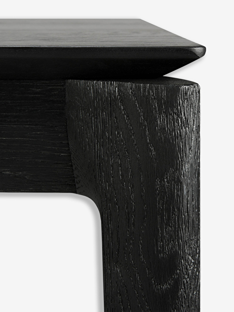 TABLE BOK CHENE NOIR 180 CM  - ETHNICRAFT  Noir , Maison Bensimon