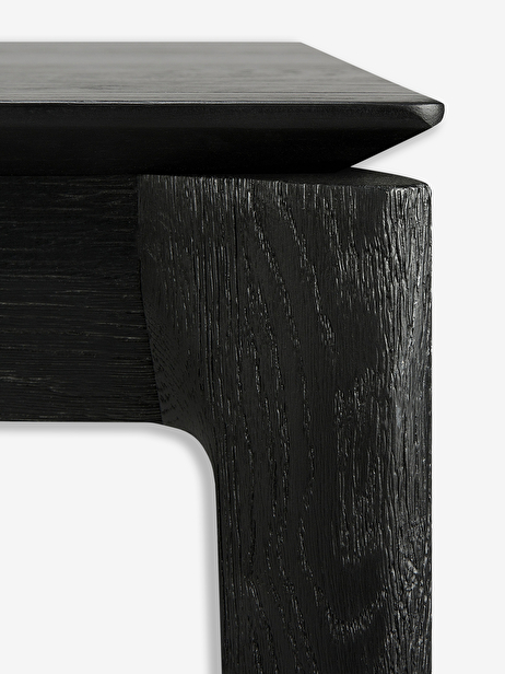 TABLE A RALLONGE BOK  - ETHNICRAFT  Noir , Maison Bensimon