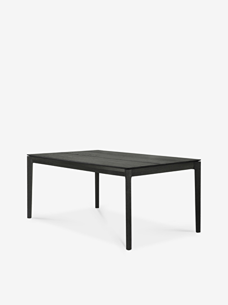 TABLE A RALLONGE BOK  - ETHNICRAFT  Noir , Maison Bensimon