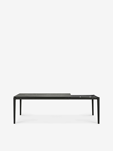 TABLE A RALLONGE BOK  - ETHNICRAFT  Noir , Maison Bensimon