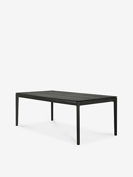 TABLE A RALLONGE BOK - ETHNICRAFT  Noir , Maison Bensimon